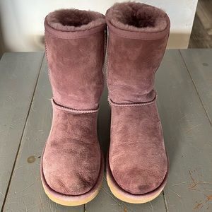 Pinkish purple Uggs